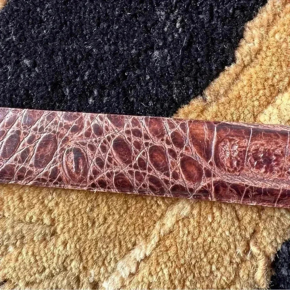 Albatros Unisex Animal Print Leather Belt - Picture 5 of 9